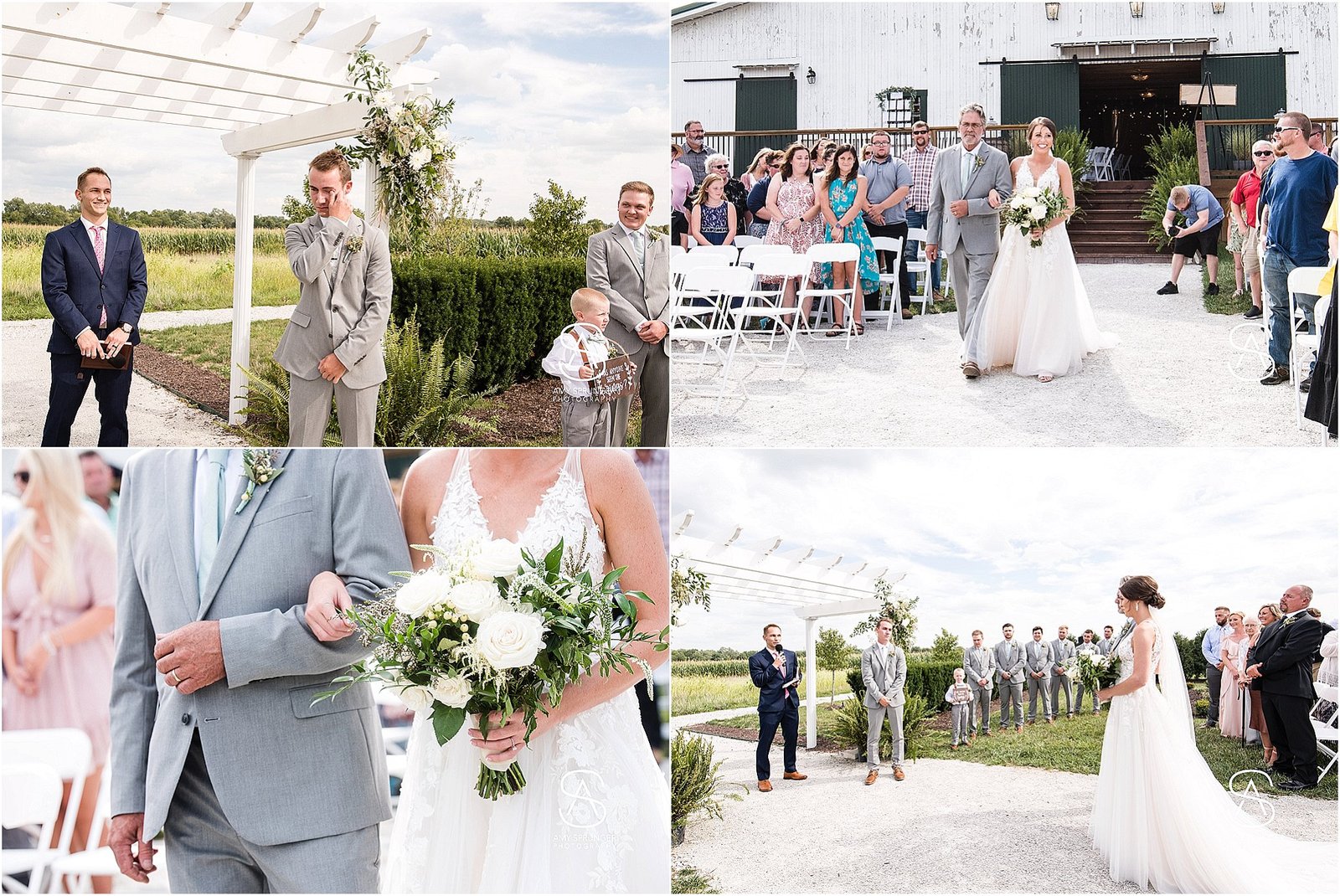 Caleb and Bryttani Bliss Barn Wedding » Amy Sprunger Photography
