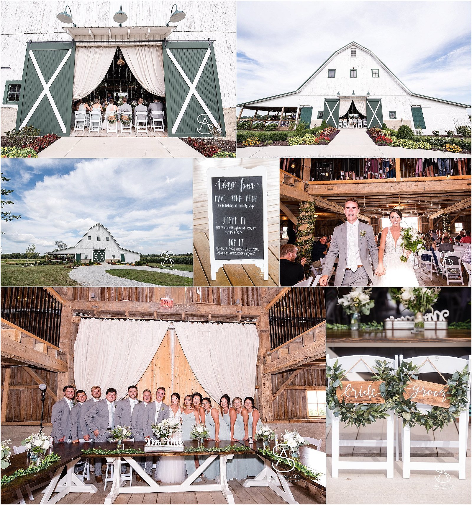 Caleb and Bryttani Bliss Barn Wedding » Amy Sprunger Photography